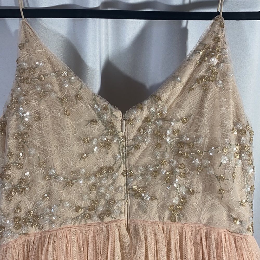 BHLDN BY ADRIANNA PAPELL CUNY DRESS NEW ROSE SIZE 12 - Picture 9 of 11